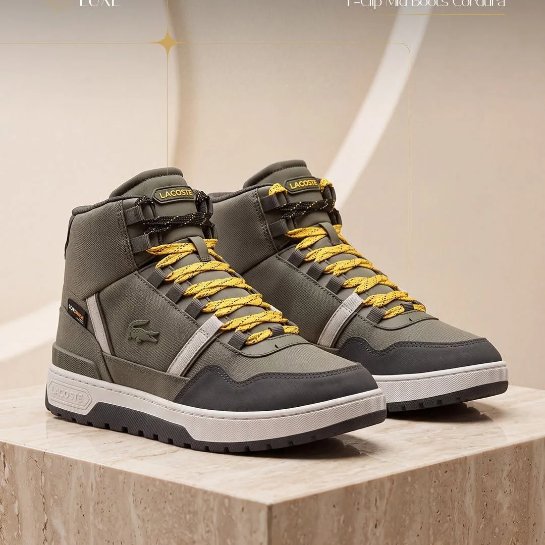 Lacoste T-Clip Mid Boots Cordura