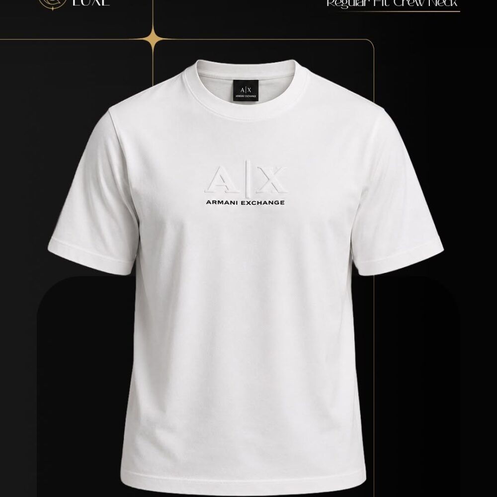 Armani Exchange Regular Fit Crew Neck T-Shirt